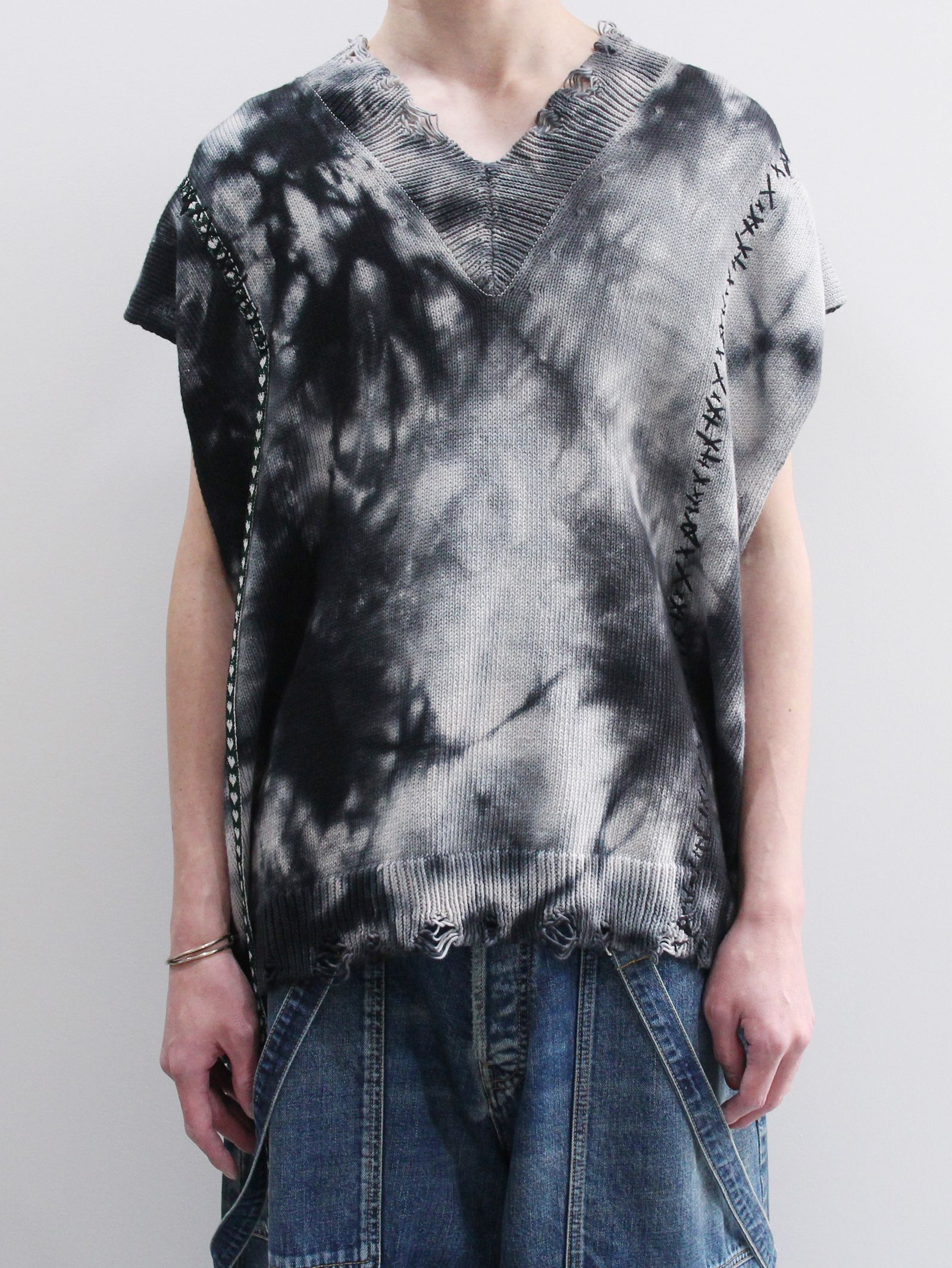 KIDILL - ニットベスト - KNIT VEST - COLLABORATION WITH rurumu