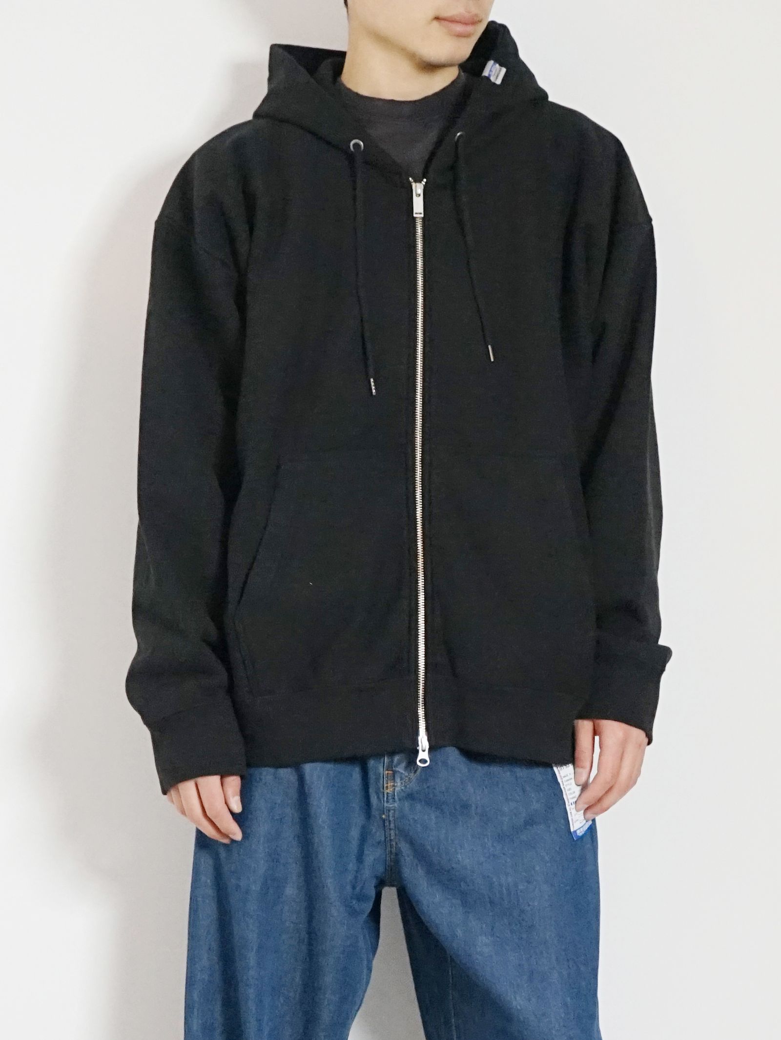 Maison MIHARA YASUHIRO - ジップパーカー - Zip Parka - BLACK