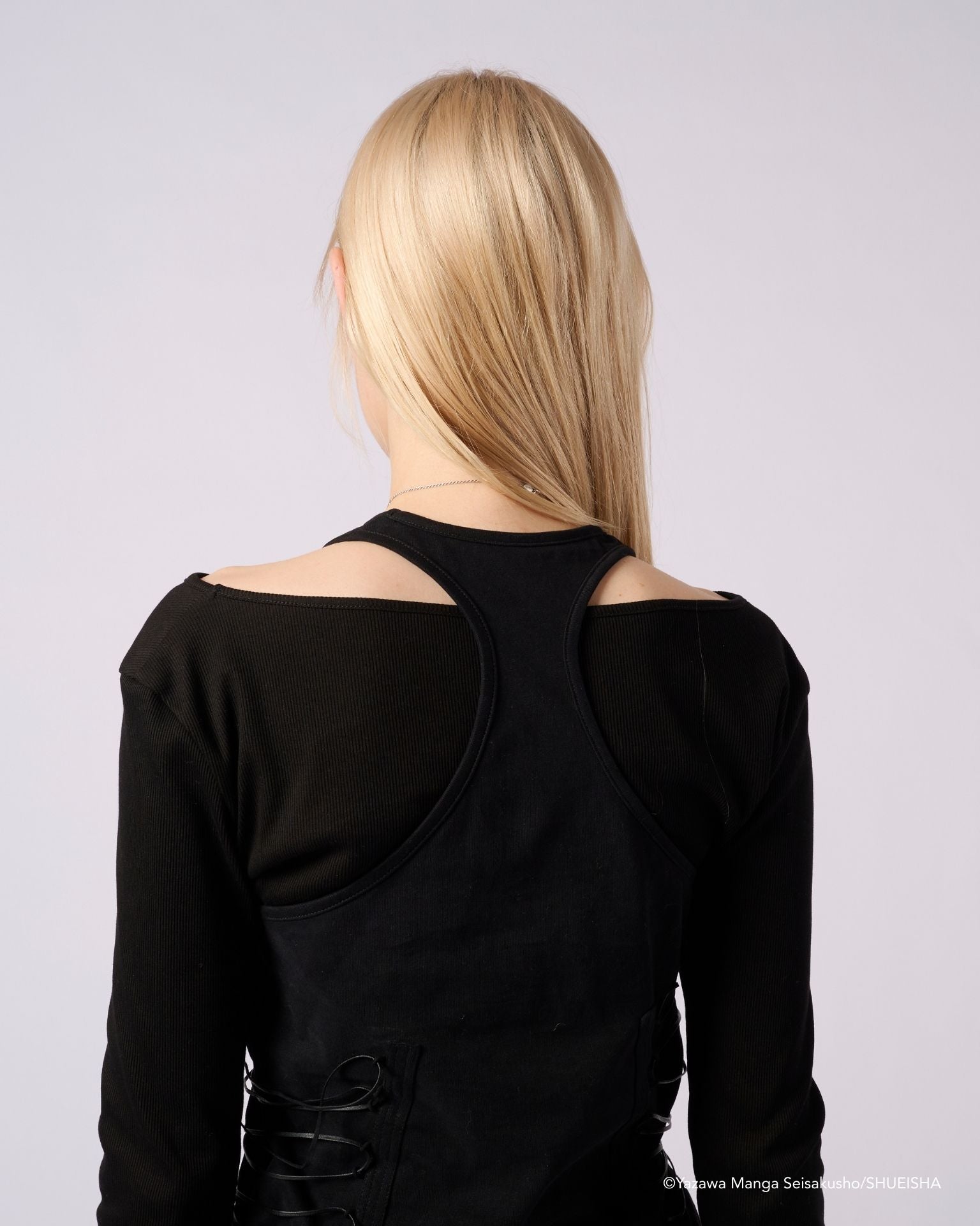 NANA × ADDIXY LACE-UP TOP