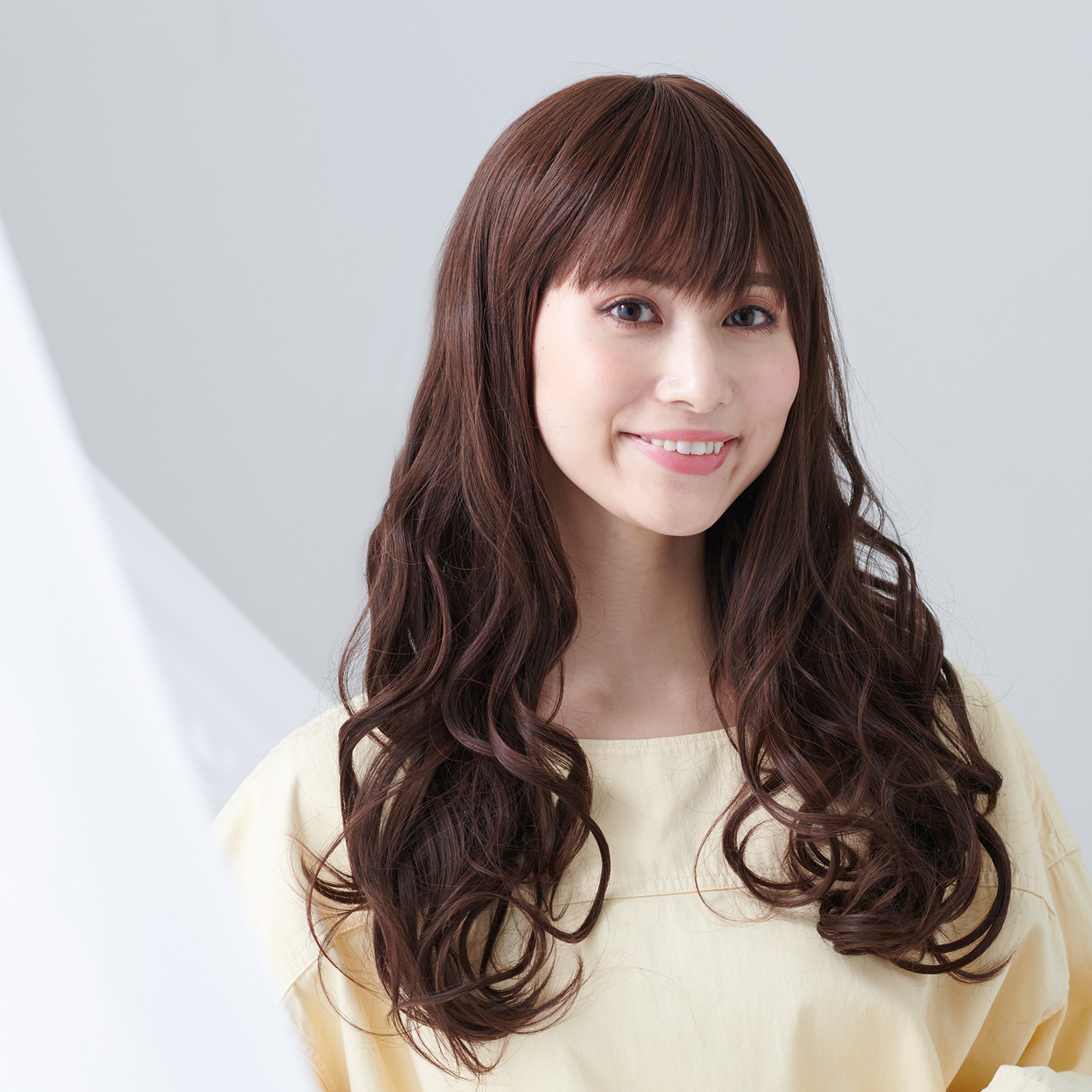 フルウィッグ】 NAVANA ゆるふわロングカール [ナチュラルブラウン