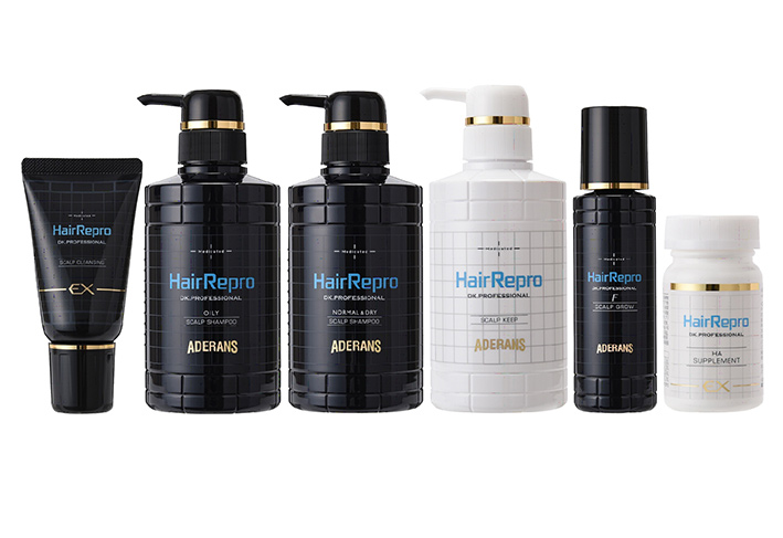 男性向けヘア＆スカルプケア商品『HairRepro（ヘアリプロ）』シリーズ