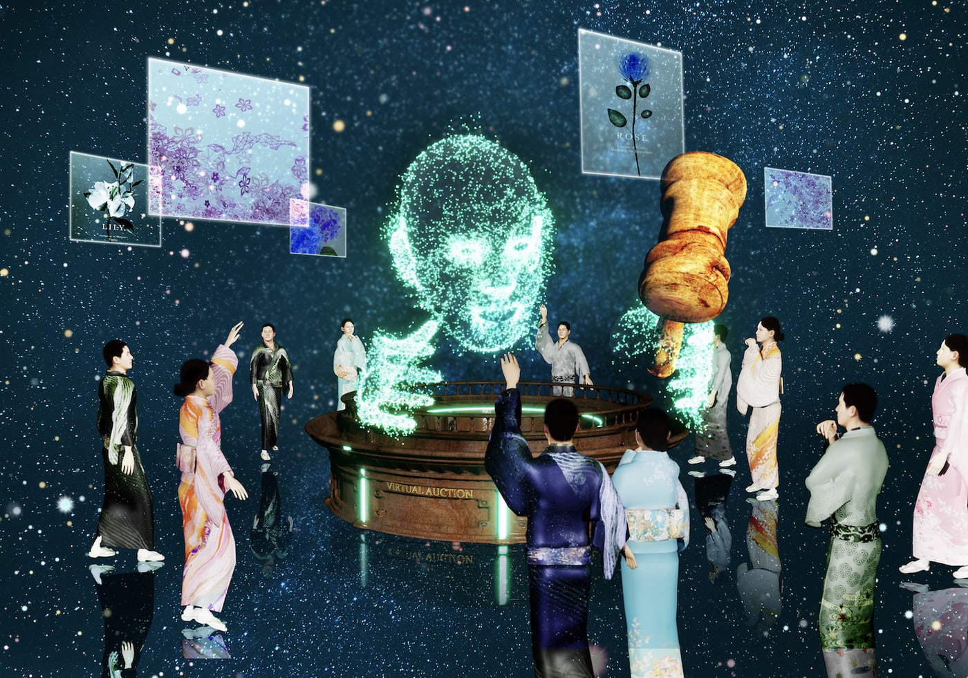 NAKED Hosts the Next Generation Art Auction Event “NAKED AUCTION 0