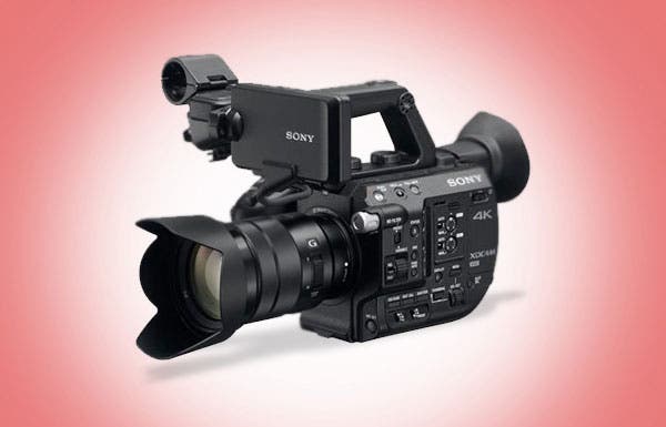 Sony PXW-FS5 4K XDCAM Camera System Super 35 CMOS Sensor with 18