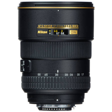 USED Nikon 17-55mm f/2.8G ED-IF AF-S DX Zoom Lens for Digital SLR