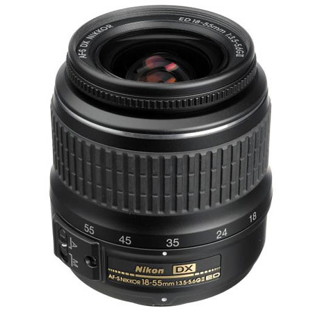 Nikon 18-55mm f/3.5-5.6G ED II AF-S DX Zoom Lens - Nikon USA Warranty