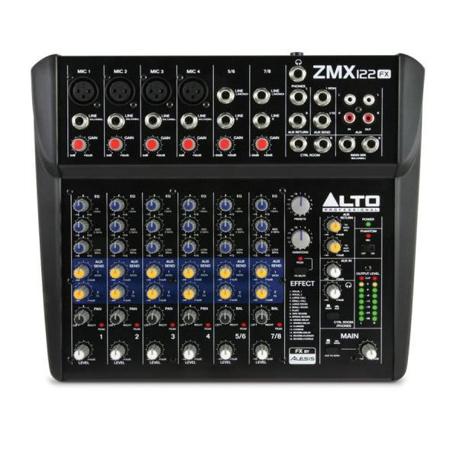 Alto Professional ZEPHYR ZMX122FX 8-Channel 2-Bus Mixer with Effects