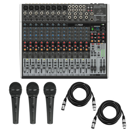 Behringer XENYX X2222USB Premium 22-Input 2/2-Bus Mixer With