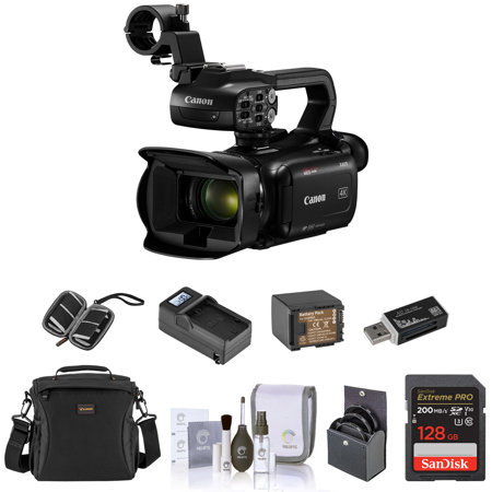 Canon XA65 4K Ultra HD Compact Pro 20x Zoom Camcorder w/ Essential