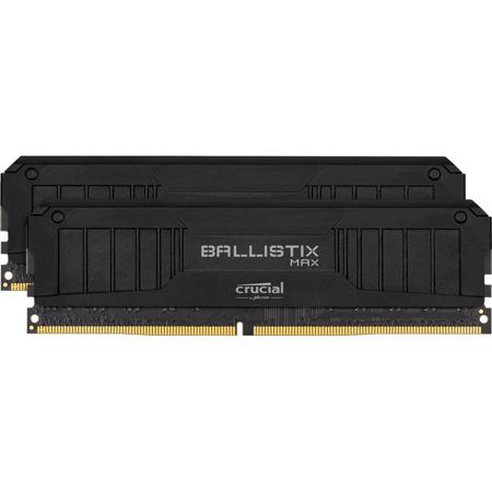 Crucial Ballistix MAX 16GB (8GBx2) DDR4 4000 MT/s Memory Kit, Black