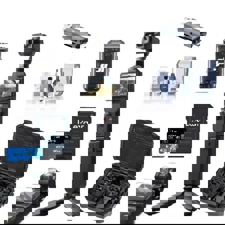 DJI Osmo Pocket 3 Gimbal Camera Creator Combo, w/Case, 64GB Card