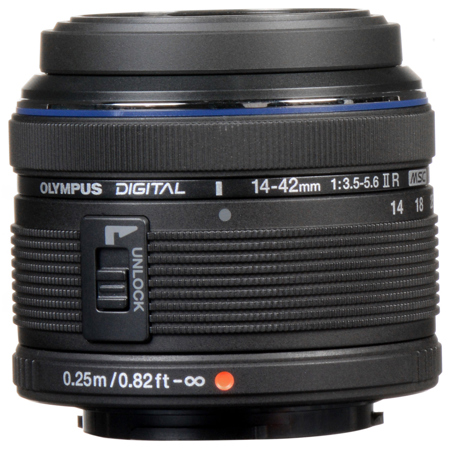 Olympus M.Zuiko Digital 14-42mm f/3.5-5.6 II R Lens for Micro Four