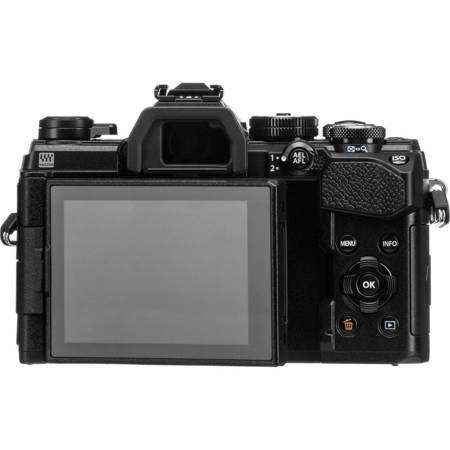 Olympus OM-D E-M5 Mark III Mirrorless Camera Body, Black V207090BU000
