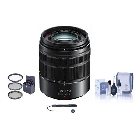 Panasonic LUMIX G Vario 45-150mm f/4.0-5.6 Asph Lens for MFT w