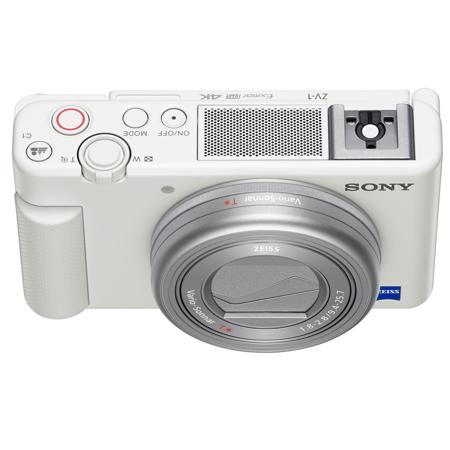 Sony ZV-1 Compact 4K HD Camera, White DCZV1/W - Adorama