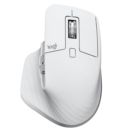 Logitech MX Master 3S Wireless Mouse, Pale Gray 910-006558 - Adorama