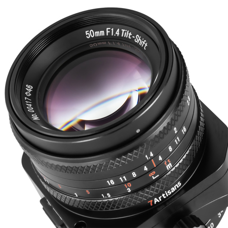 7artisans 50mm f/1.4 Tilt-Shift Lens - Adorama