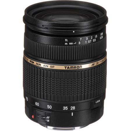 Tamron SP 28-75mm f/2.8 XR Di LD Aspherical Lens for Canon EF Mount
