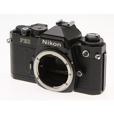 USED Nikon FE2 SLR Camera Body, Black - Adorama