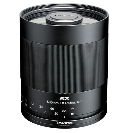 Tokina SZ 500mm f/8 Reflex MF Lens for Nikon F, Black SZMF500-N