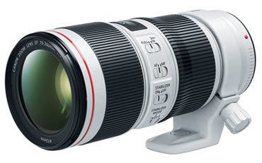 USED Canon EF 70-200mm f/4L IS II USM Autofocus Telephoto Zoom Lens
