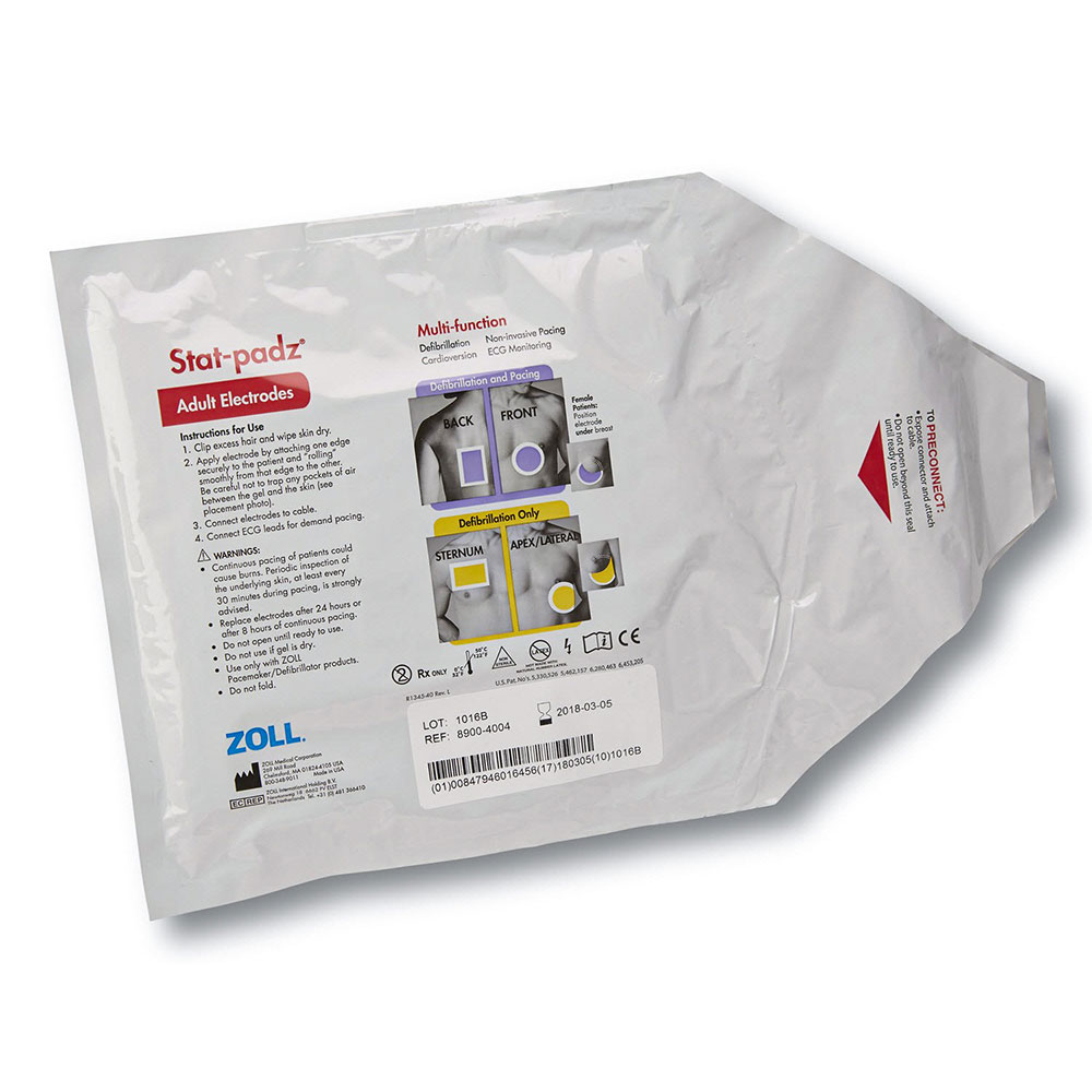 ZOLL Stat-padz HVP Multi-Function Electrodes - AED Superstore