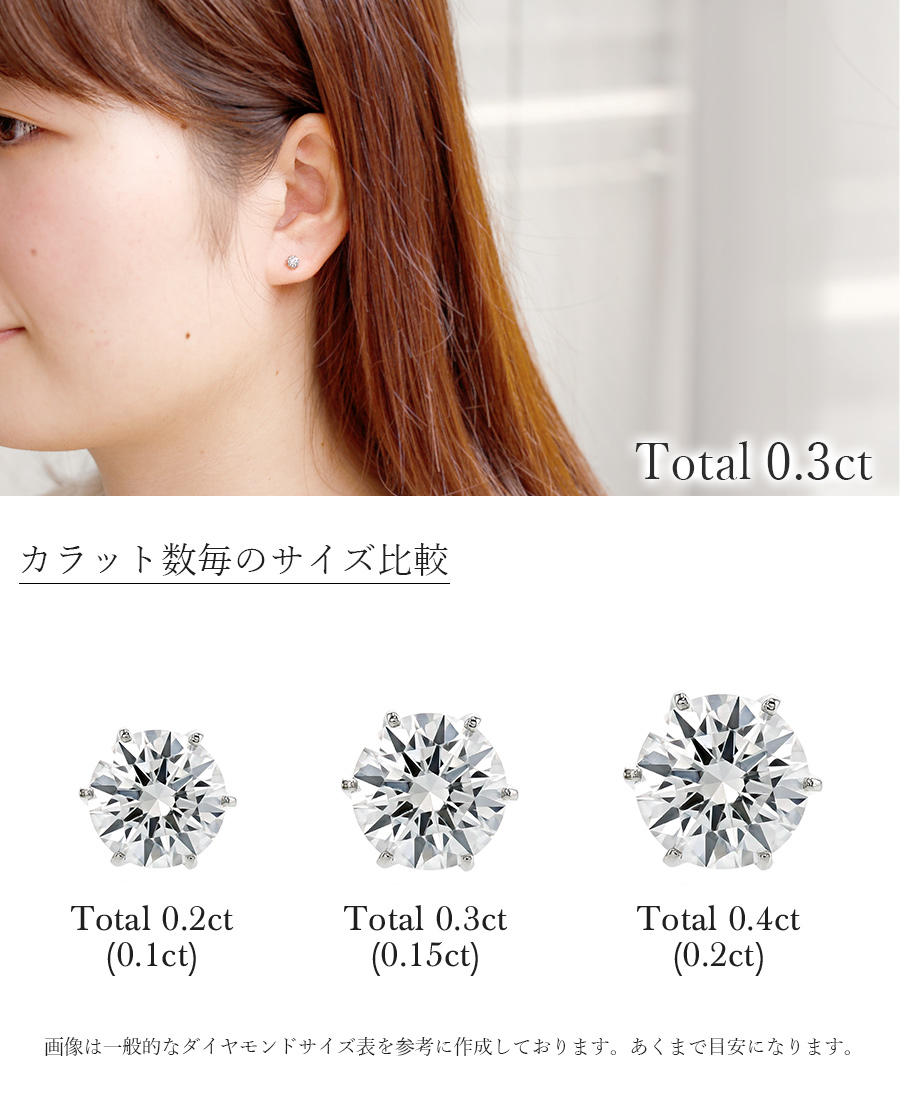 ブルーダイヤモンド ピアス 0.3ct(Total) FANCY DEEP GREEN BLUE～BLUE