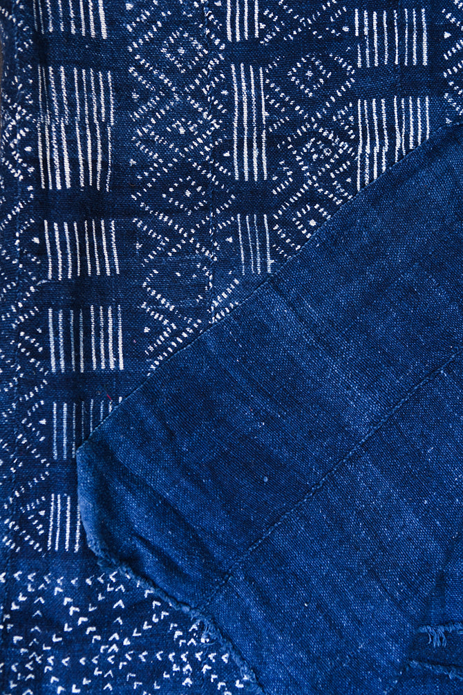 Vintage Dogon Indigo Cotton Fabric – African Plural Art