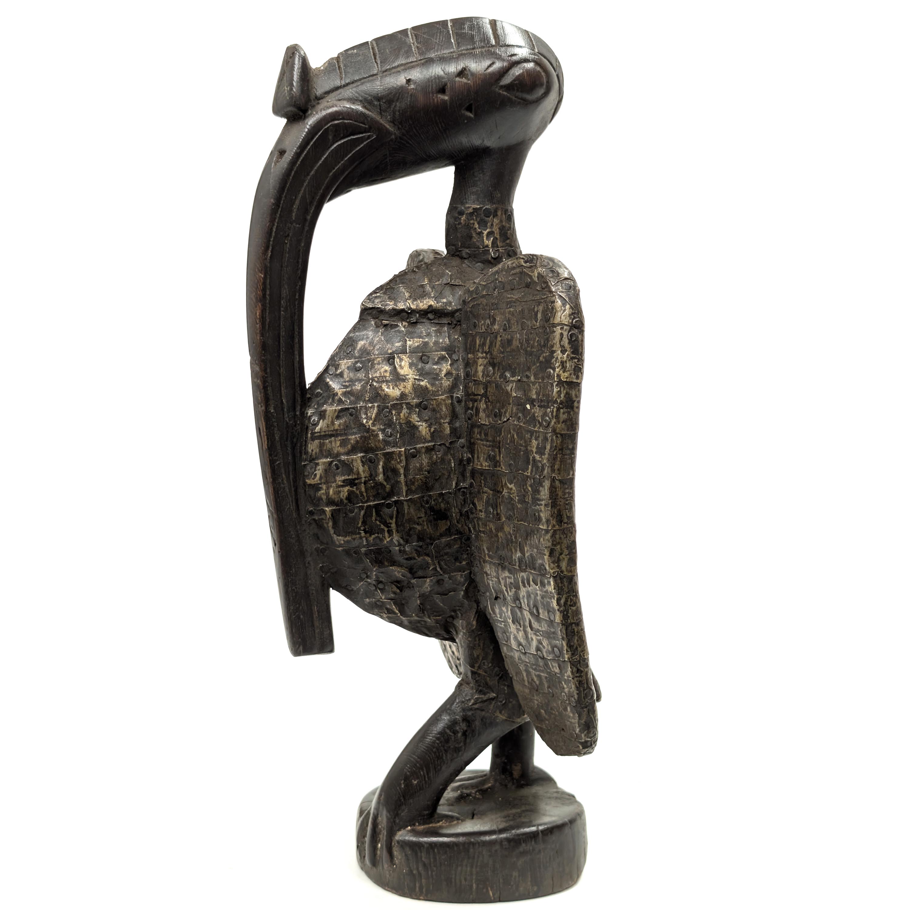 セヌフォ族木彫像カラオ 40cm アフリカン プリミティブアート （r133