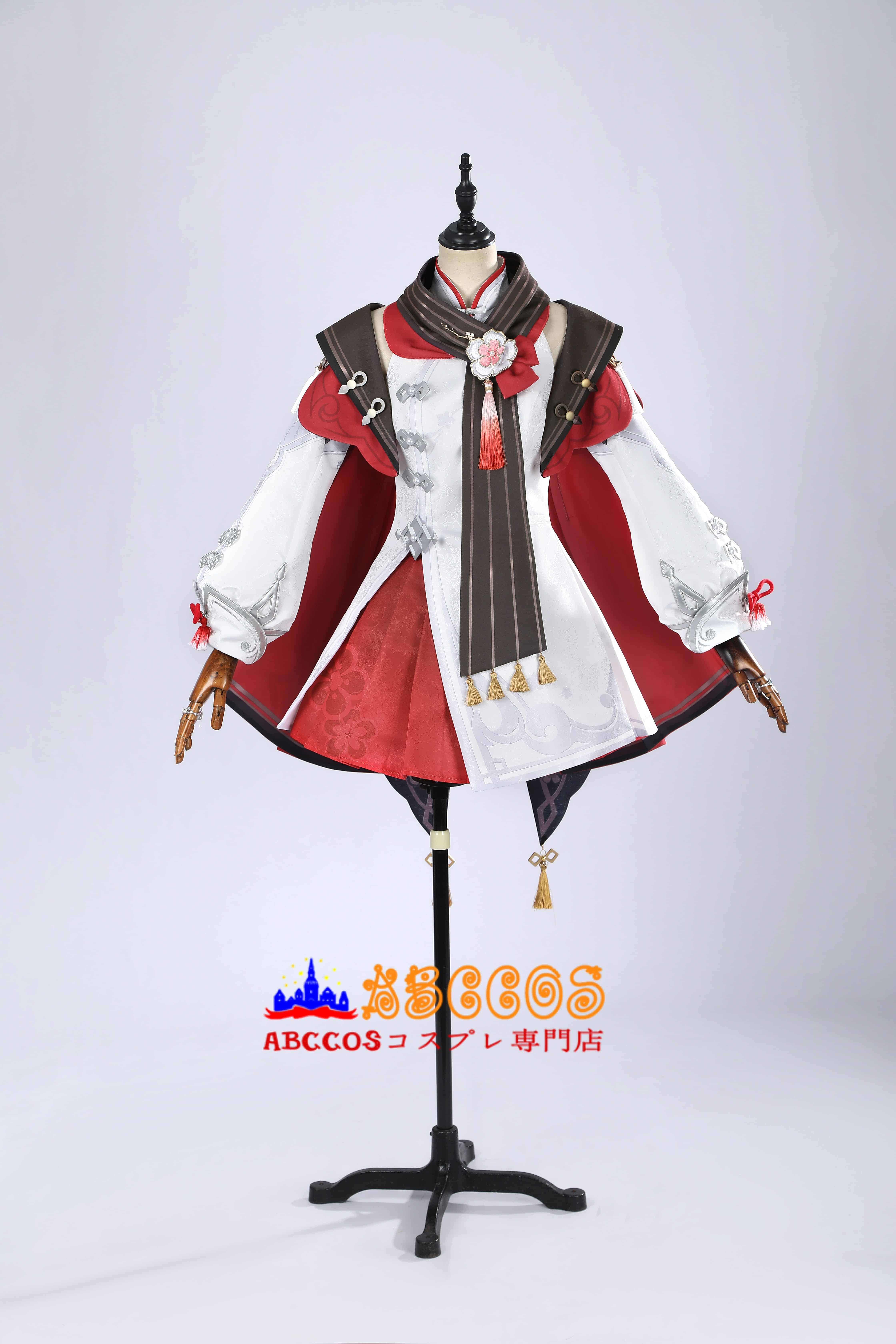 原神 Genshin 璃月 胡桃-「残雪に咲く紅」 新コスチューム コスプレ