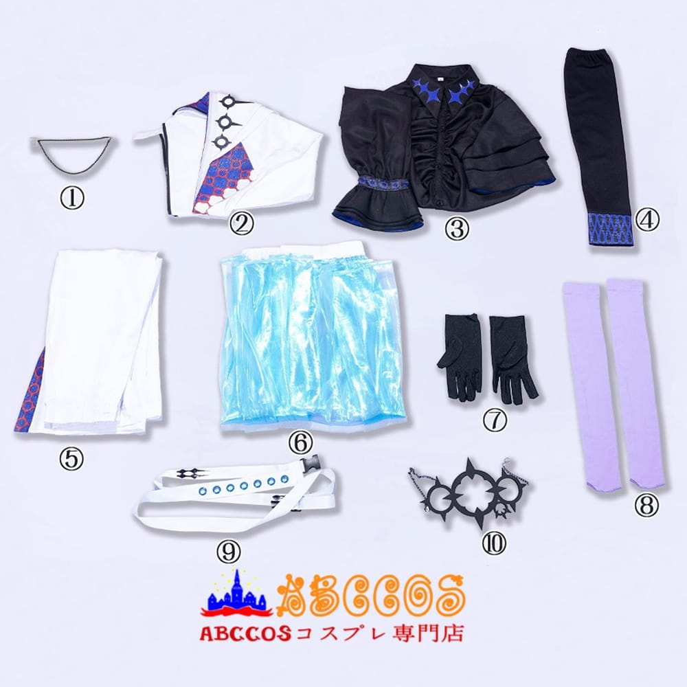 にじさんじ vtuber 星導晶/星導ショウ コスプレ衣装 abccos製 「受注