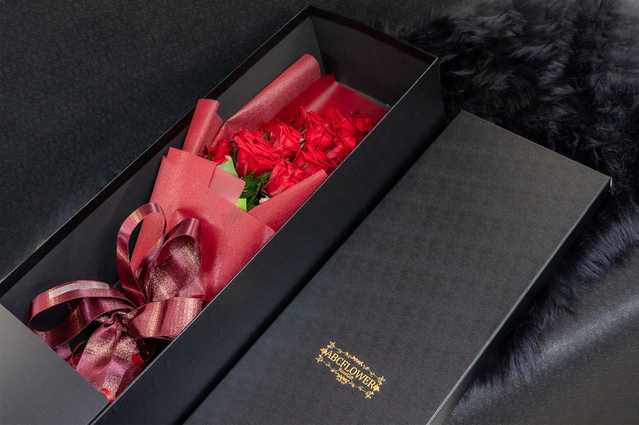 プレミアムプリザーブドローズ 20本薔薇花束 ギフトボックス 商品詳細