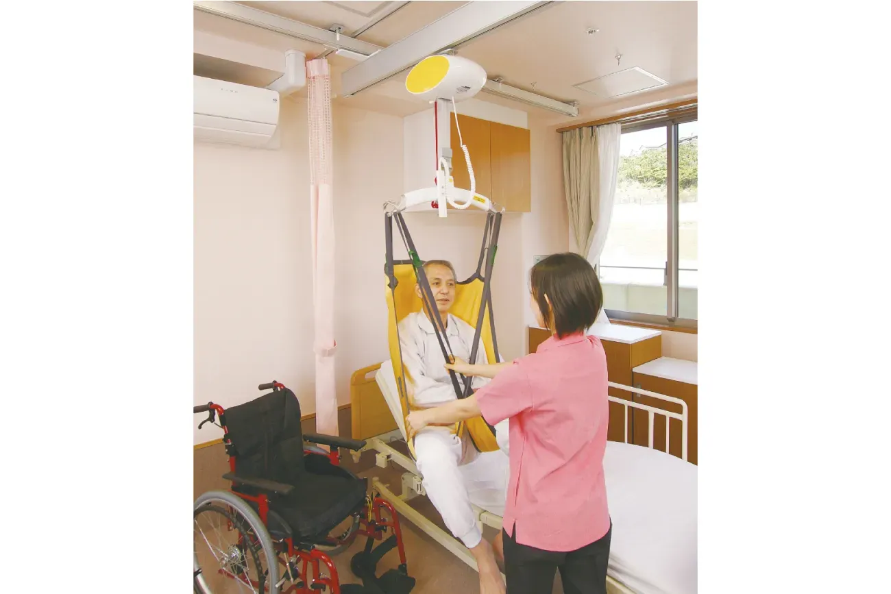 天井走行リフト グルドマン GH1,GH1Q | アビリティーズ・ケアネット（株）