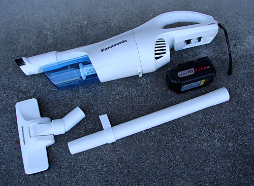 パナソニック 充電サイクロンクリーナー（14.4・18V対応） | ABIT