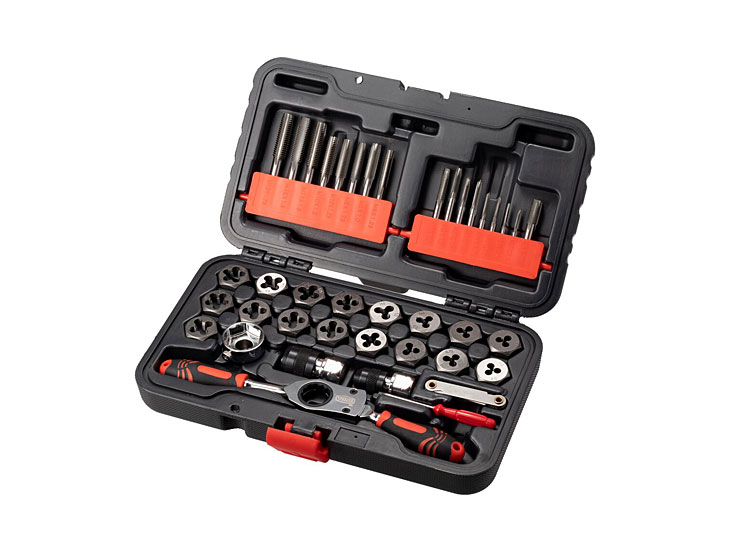 TONE タップ＆ダイスセット（ラチェット機構ハンドル付） | ABIT