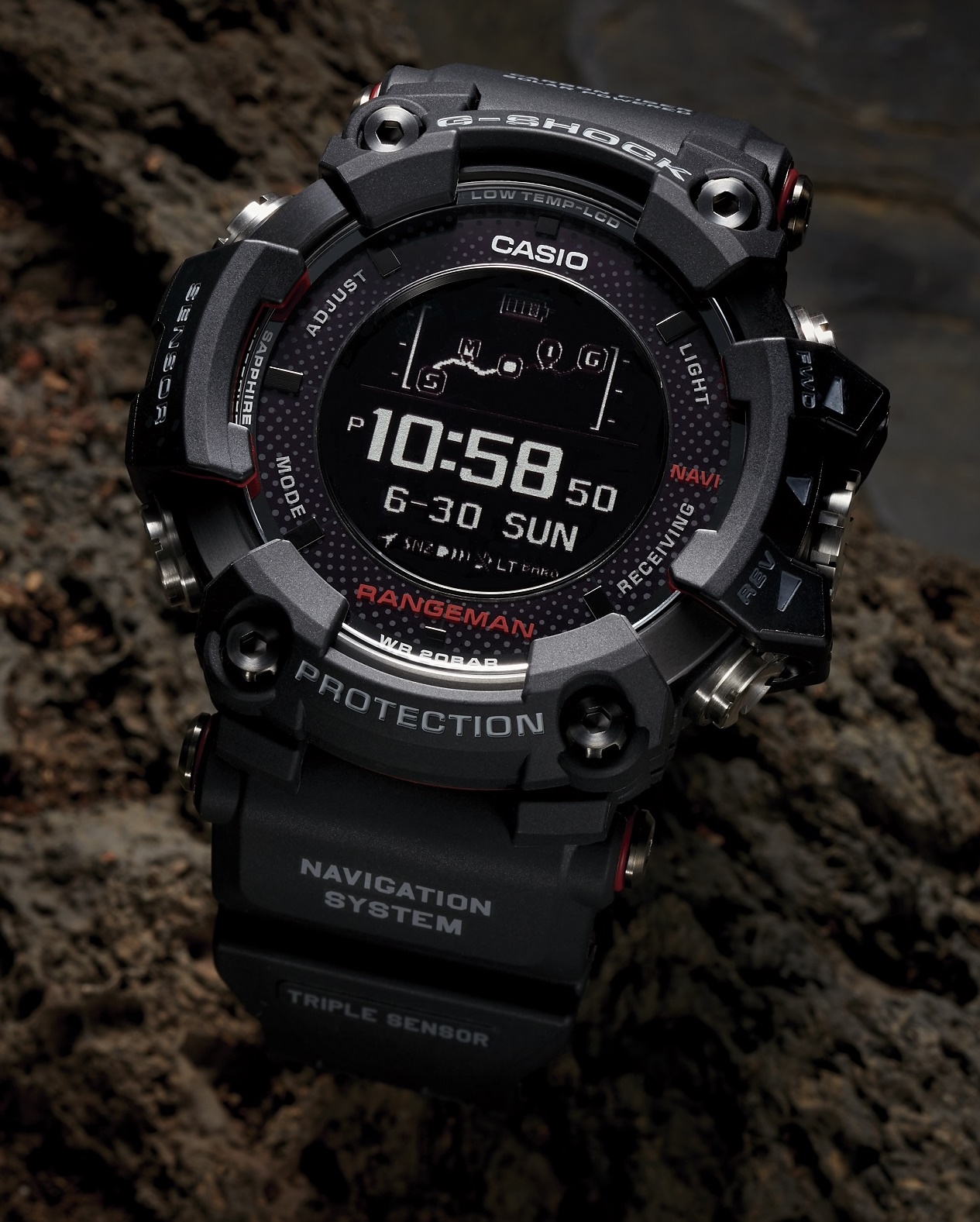 New Upgraded & Refined Casio G-Shock Rangeman GPR-B1000 Watch