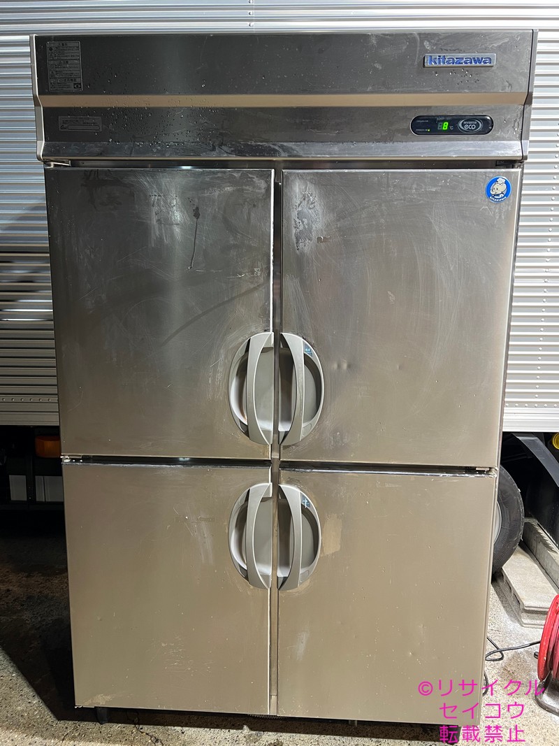 アキラモール / 北沢産業 業務用冷凍冷蔵庫 縦型4ドア 782L 19年式