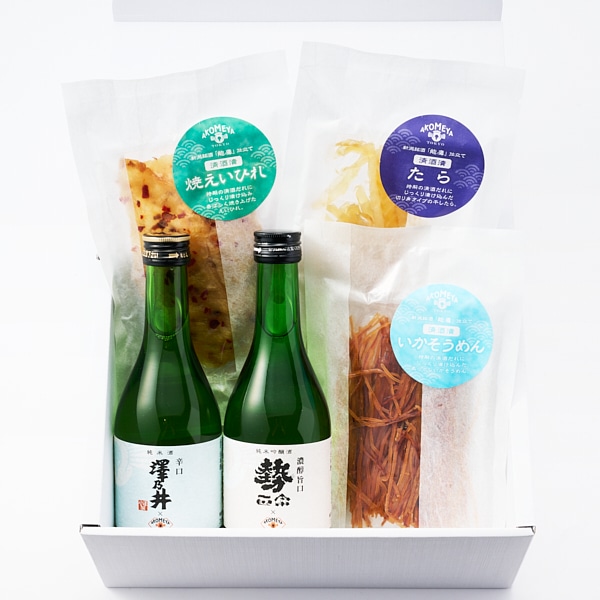 AKOMEYA TOKYO/ 日本酒と清酒漬おつまみセット: 飲み物｜AKOMEYA TOKYO