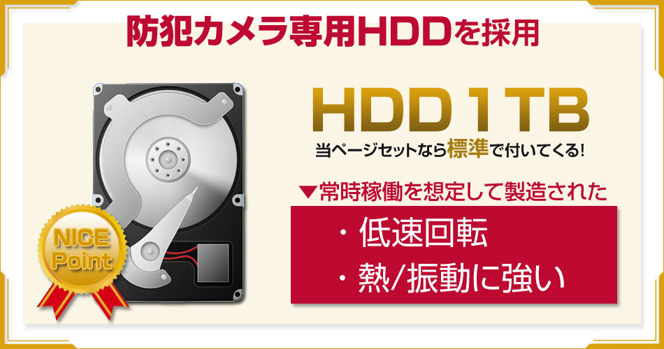 同軸ワンケーブル 防犯カメラ4台セット 屋外 CVI 500万画素 録画機1TB