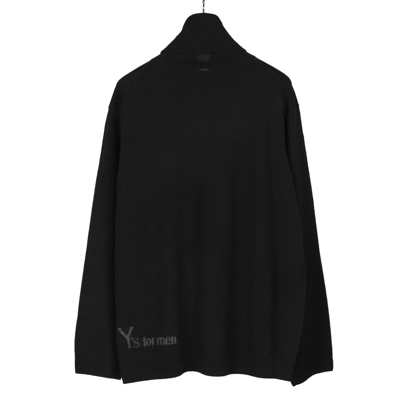 yohji yamamoto - Y's for men | TURTLE NECK INTARSIA KNIT WITH 