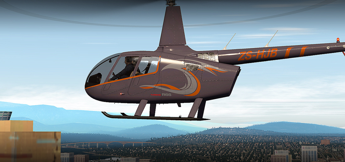 R66 TURBINE XPLANE – Alabeo