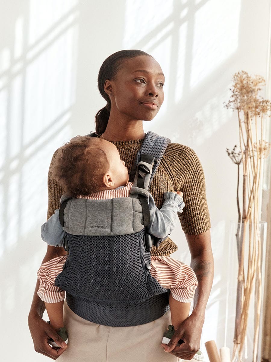 BabyBjörn Baby Carrier Harmony 3D Mesh, Anthracite – Albee Baby