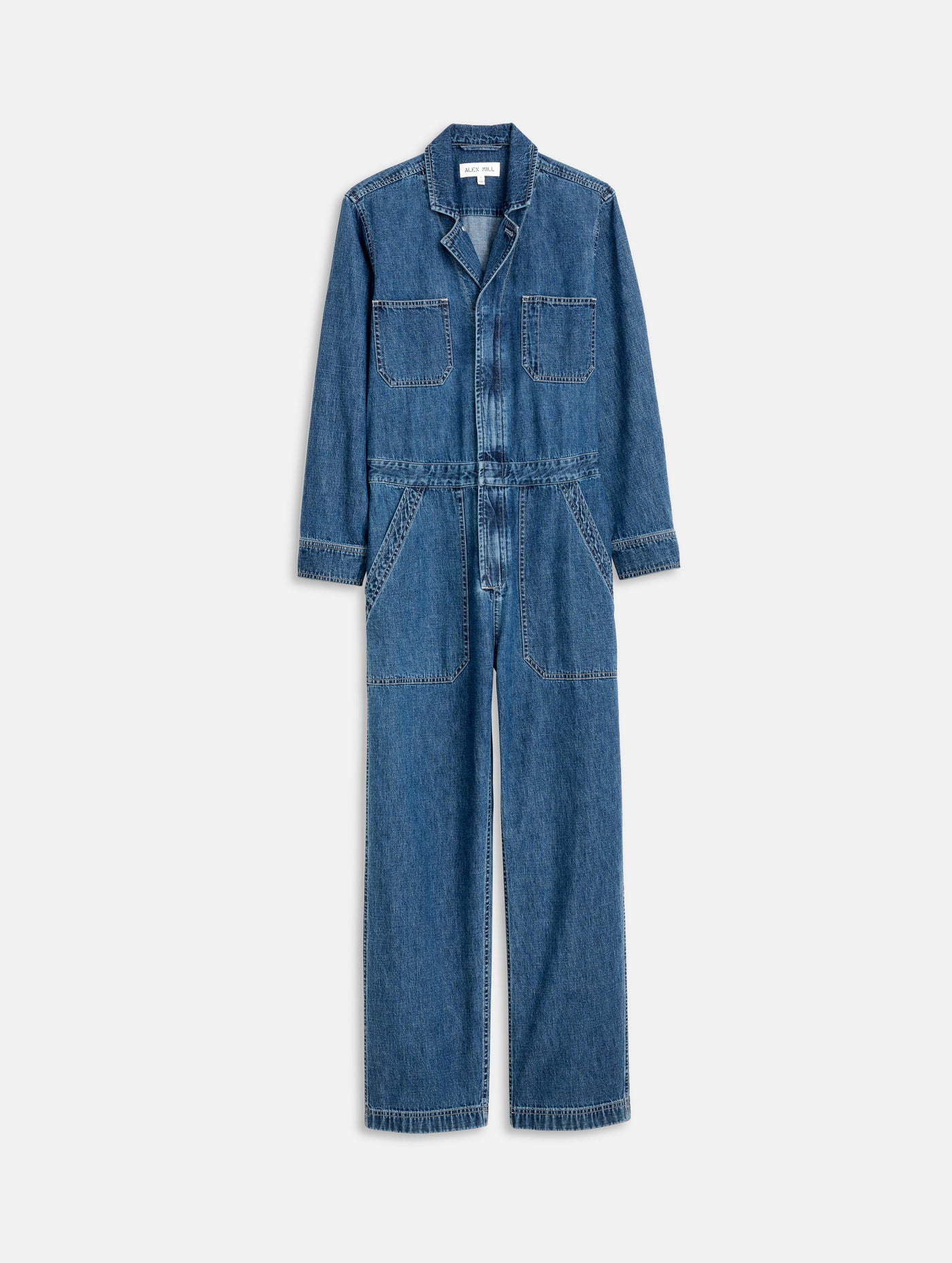 Shoreditch Jumpsuit in Denim – Alex Mill