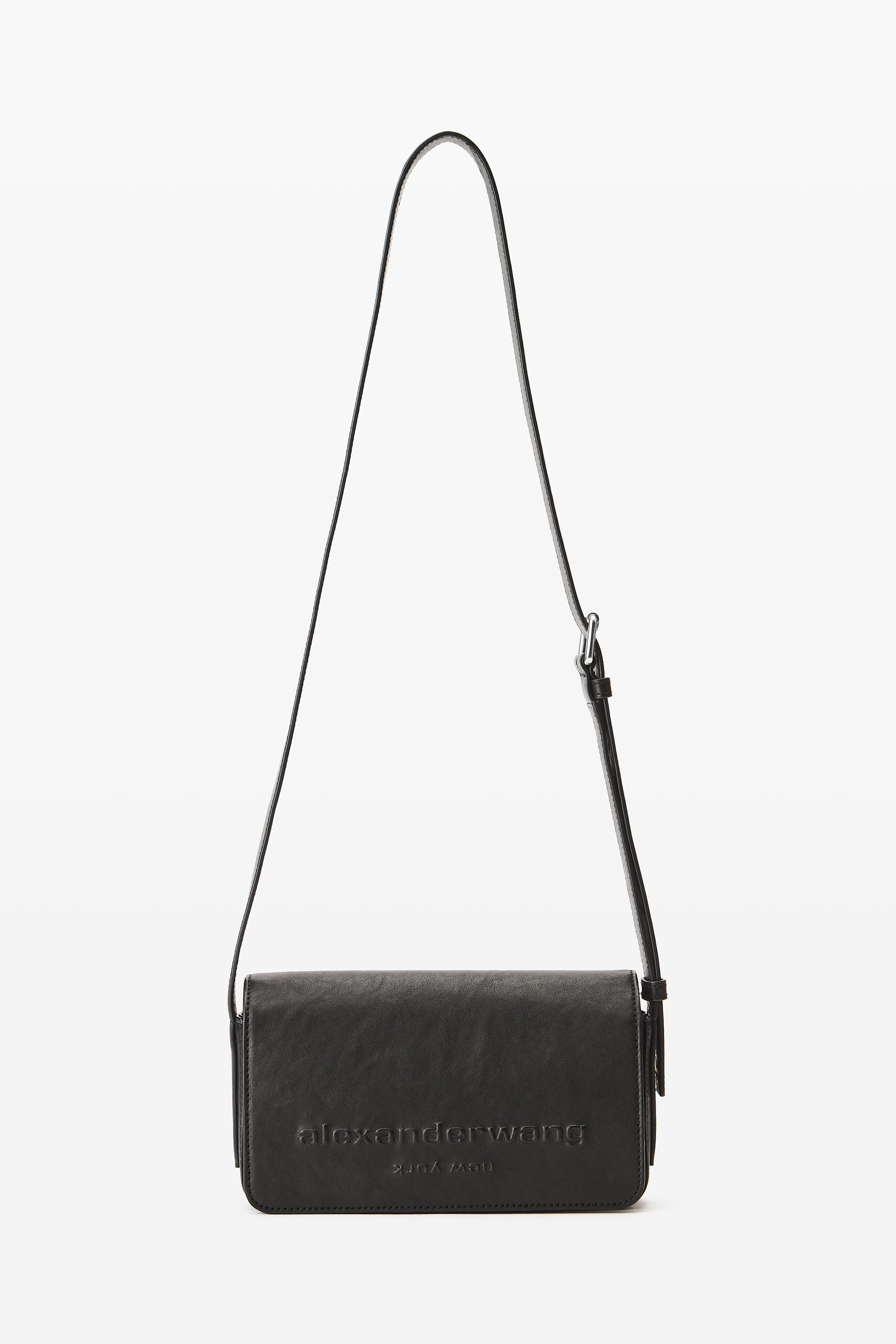 Punch Flap Crossbody in BLACK | alexanderwang®