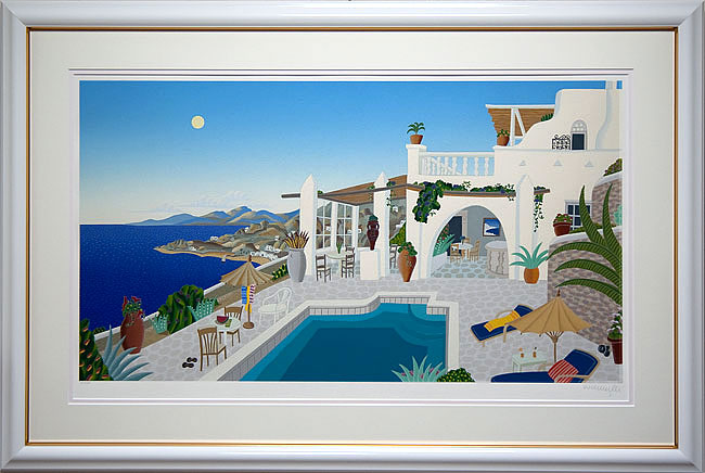 トーマス・マックナイト（Thomas McKnight）版画 サンセットヒル