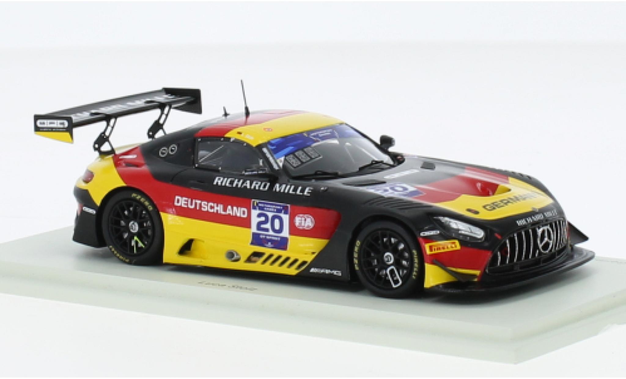 Diecast model cars Mercedes AMG GT 1/43 Spark 3 No.1 2 Seas