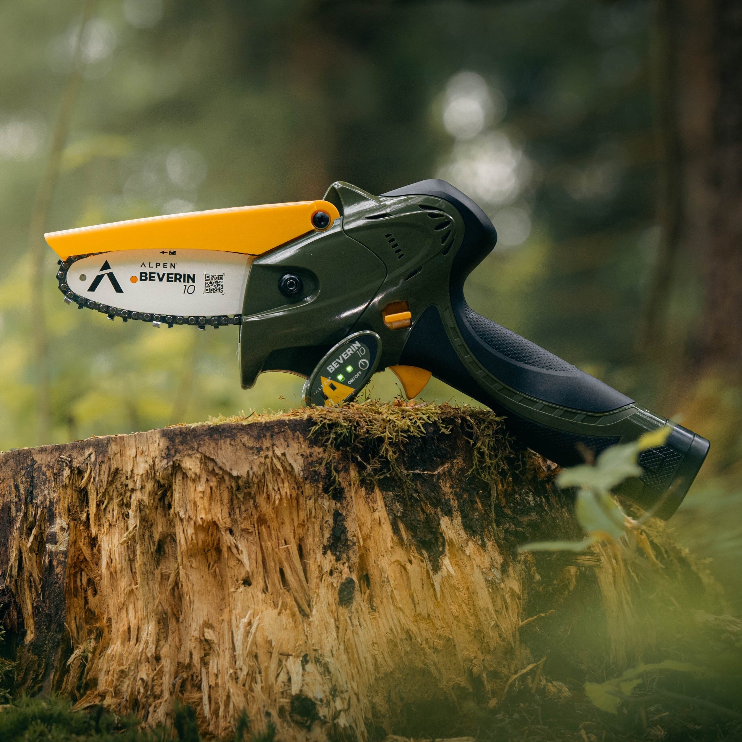 Manual and electric pruning shears, saws, hedge shears, loppers