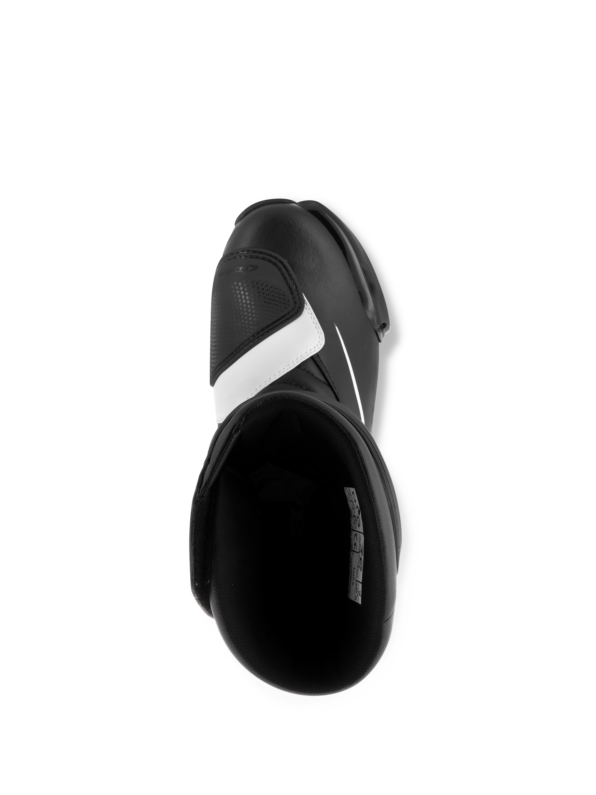 SMX S - Black White Motorcycle Boots | Alpinestars®