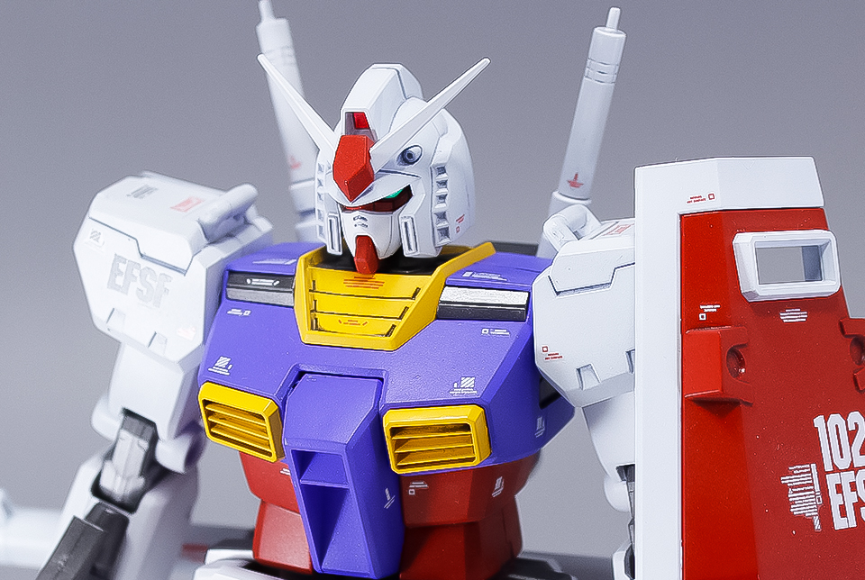 MG 1/100 RX-78-2 ガンダム Ver.Ka 全塗装 レビュー | アナハイム工房