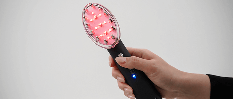 バルモブラッシュ ブラシ型美容育毛機器 -女性の薄毛治療・FAGA治療は