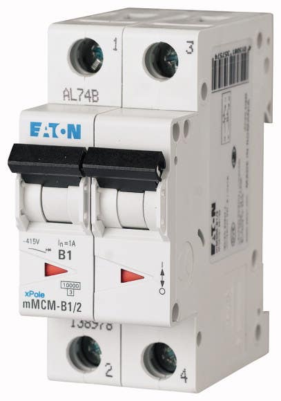 Eaton,138996,Eaton Moeller series xPole Style 5 mMC46M MCB,Low